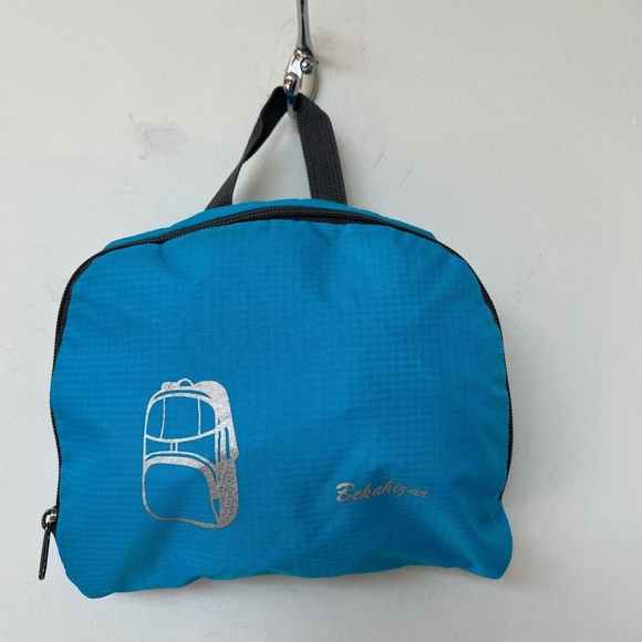 Bekahizar Field Operation 35L Lightweight Backpack Foldable Daypack Travel Blue - Picture 8 of 8